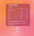 Fitness PhysiQ Pudding 1 01