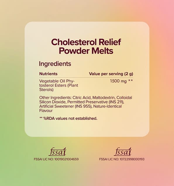 Health Cholesterol Powder Melts 1 05