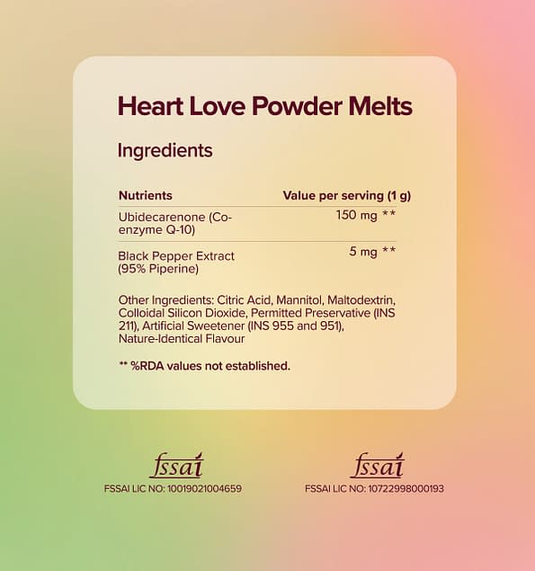 Health Heart Love Powder Melts 1 05